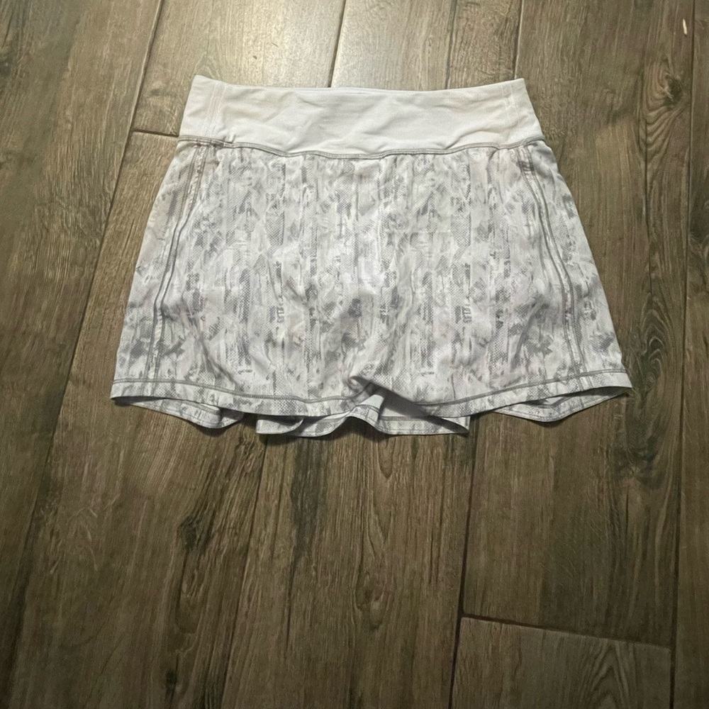 Lululemon Pace Rival Skirt Tall Mid-Rise City Breeze Alpine size6 long